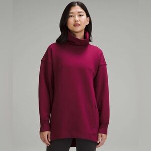 Lululemon Modal-Blend Turtleneck Tunic in Deep Luxe (Burgundy)
